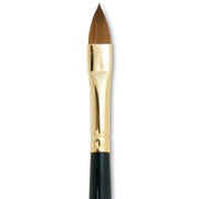 Renaissance Silver Brush Long Handle Oil & Acrylic Brushes - Art Department LLC