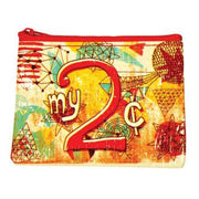 Blue Q Coin Purse - Art Department LLC