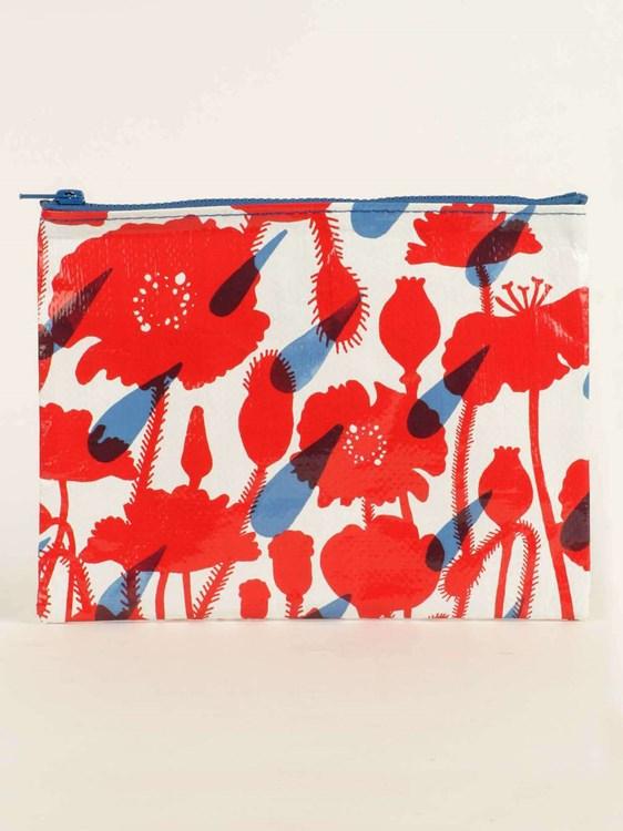 Blue Q Zipper Pouch - Art Department LLC