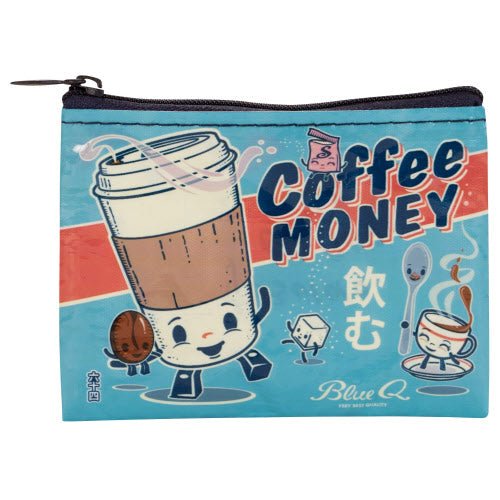 Blue Q Coin Purse - Art Department LLC
