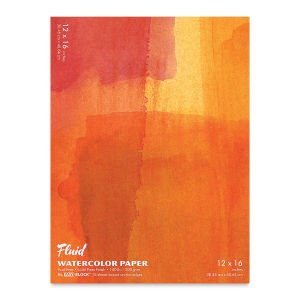 Fluid Watercolor Paper Cold Press 140 lb. Easy - Block - Art Department LLC