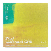 Fluid Watercolor Hot Press Paper Acid - Free Easy Block 140lb/300gsm - Art Department LLC