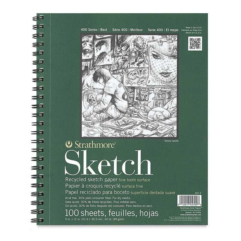 Strathmore 400 Series, Recycled Sketch Pads - Art Department LLC