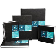 Art Alternatives Hardbound Sketchbook, Black - Art Department LLC