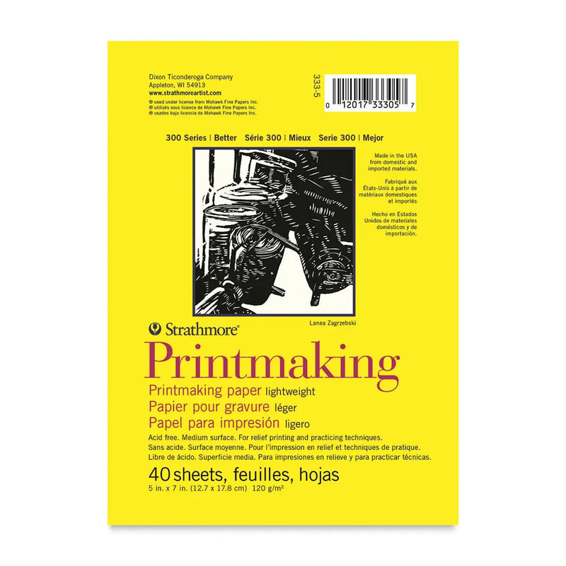 Printmaking Paper 300 Series, Light weight - Art Department LLC