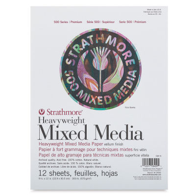 Strathmore Toned Mixed Media Paper - Toned Tan 9X12 - 15 Sheets