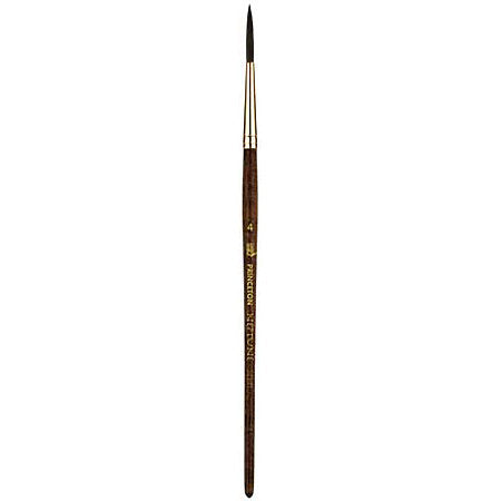 Snap!™ Gold Taklon Round Brush, SH, Size 6 (Princeton) – Alabama Art Supply