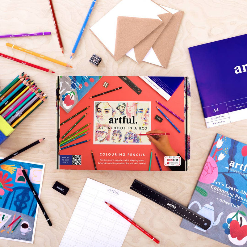 The Artful Colouring Starter Box - Art Department LLC
