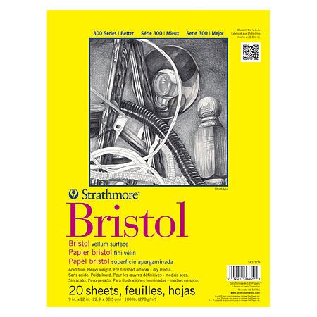 Strathmore Bristol Paper Pads Series 300 - Art Department LLC