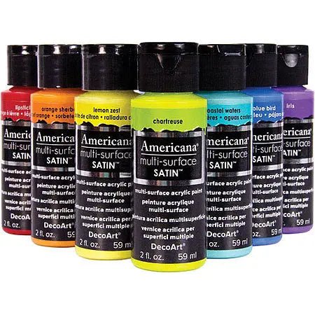 Americana Multi - Surface Satin 2oz Acrylic Paint - Art Department LLC