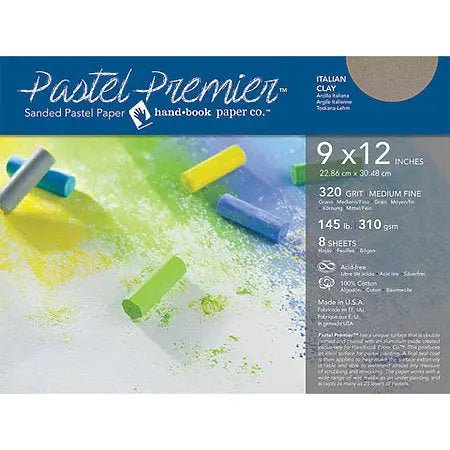 Pastel Premier Sanded Pastel Paper 12x16 White - Art Department LLC