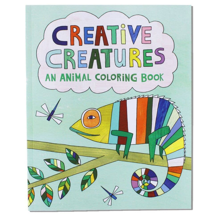 Creative Creatures Coloring Book | Free Period Press