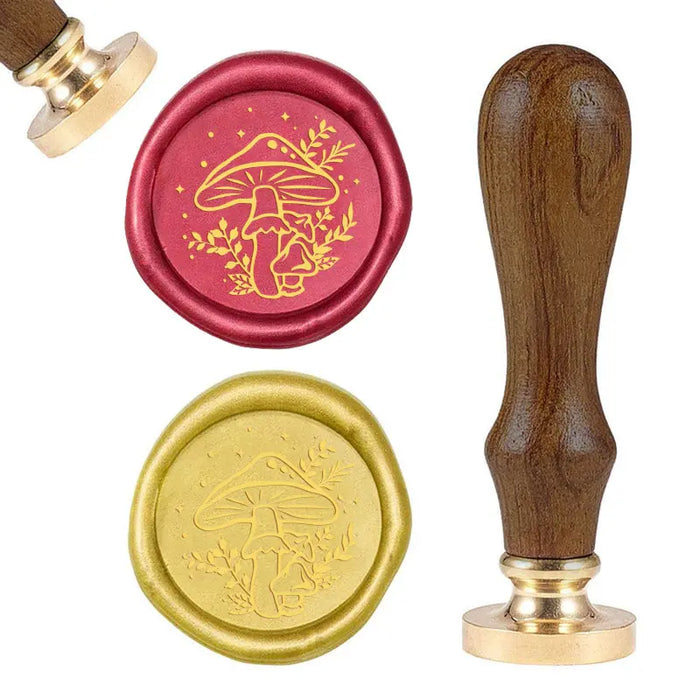 Rose Classic Retro Brass Hea Wax Seals Stamps Sealing Paint Seal Wax Stamp  