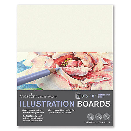 Cold-Press Illustration Board 3-Packs | Crescent