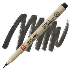 Abhay double-Side Marker Pens Black Felt Tip Pens - 10 Set,  Black Dual Tip Brush Pens Art Markers Set, Brush & Fine Tip Black Marker  for Art Drawing : Arts