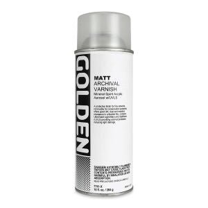 Golden Spray Varnish - Art Department LLC