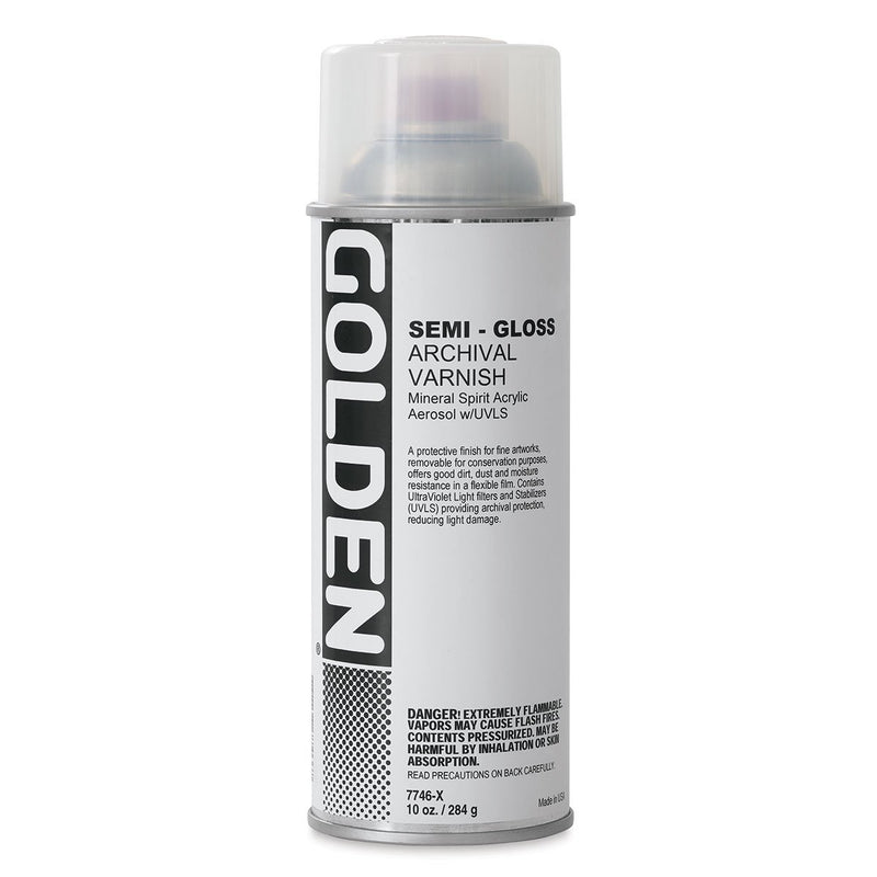 Golden Spray Varnish - Art Department LLC