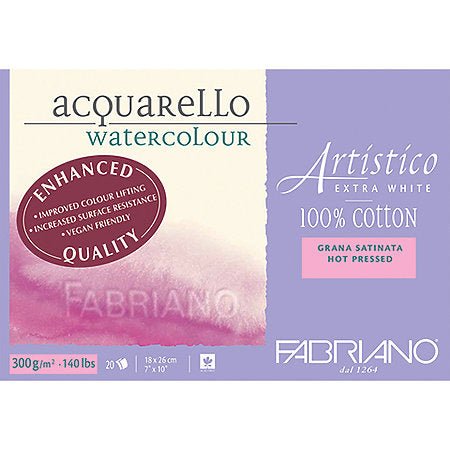 Artistico Extra - White Watercolor Blocks - Art Department LLC