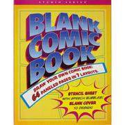 Blank Comic Book (Stencil included) - Art Department LLC