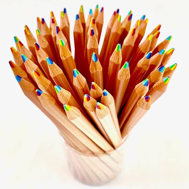 7 in 1 Triangle Wood Pencil - Art Department LLC