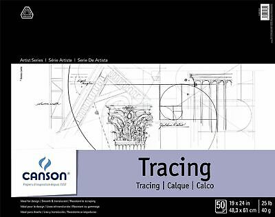 Artist Series Tracing Pads, 19" x 24" - 25 lb. 50 Shts./Pad | Canson