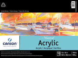 Canson Montval Acrylic Paper Pads - Art Department LLC