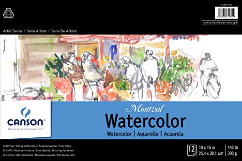 Canson Montval Watercolor Paper Pads - Art Department LLC