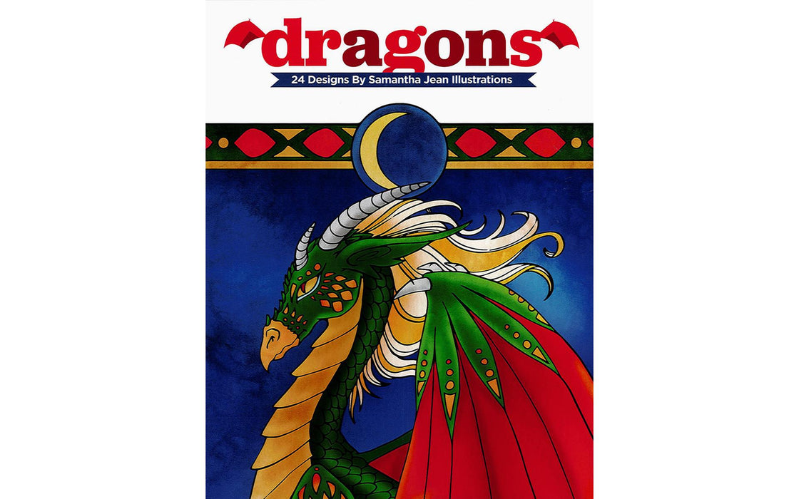 Leisure Arts Dragons Coloring Book | Leisure Arts