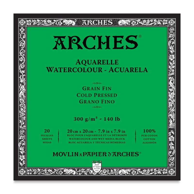 Arches Watercolor Paper Blocks - Art Department LLC