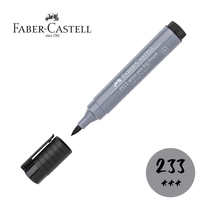 Faber-Castell Pitt Artist Big Bullet Pen White 101 - Art and Frame of  Sarasota