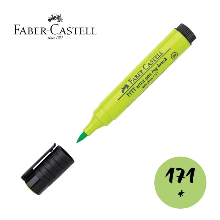 Faber Castell PITT Artist Pen - May Green – Lionheart Prints