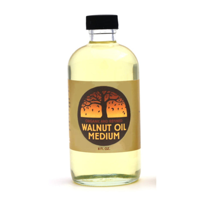 Natural Earth paint Refined Walnut Oil 8oz | Natural Earth Paint