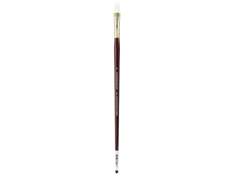 Connoisseur Pure Synthetic Bristle Brush Long Handle - Art Department LLC