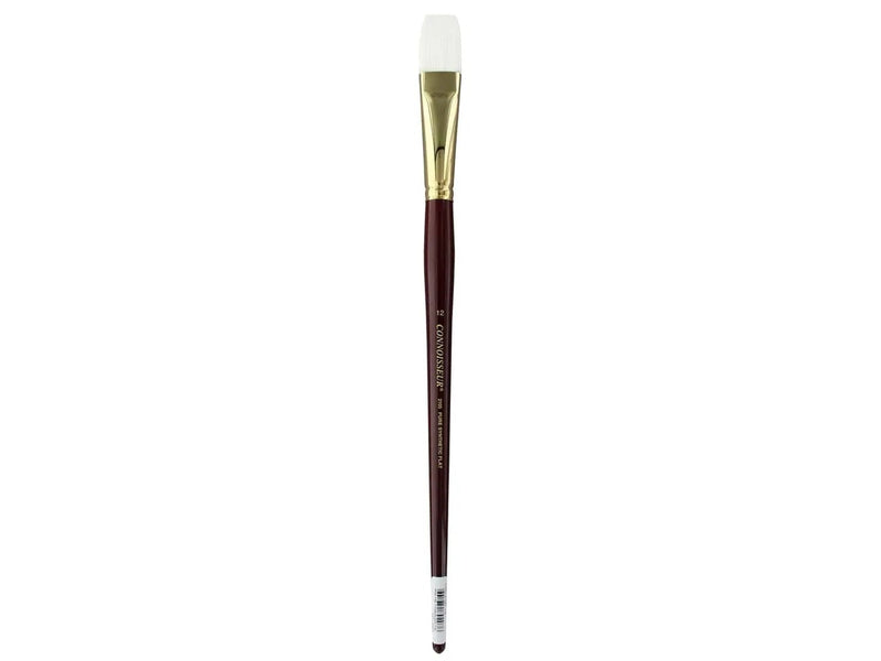 Connoisseur Pure Synthetic Bristle Brush Long Handle - Art Department LLC