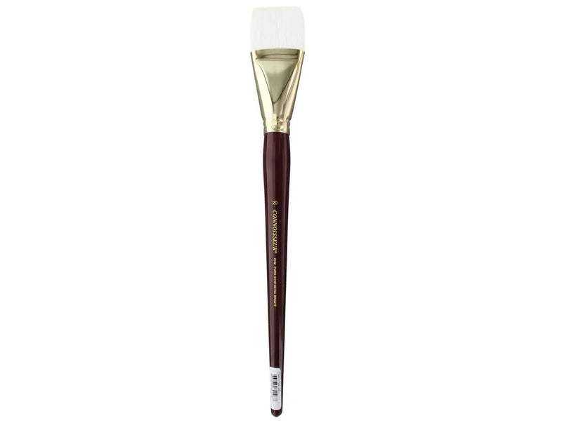 Connoisseur Pure Synthetic Bristle Brush Long Handle - Art Department LLC