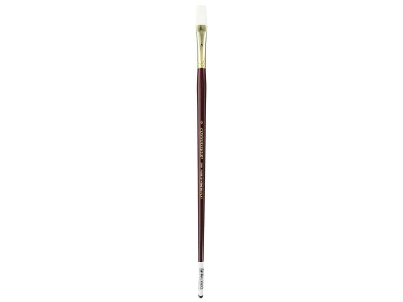 Connoisseur Pure Synthetic Bristle Brush Long Handle - Art Department LLC