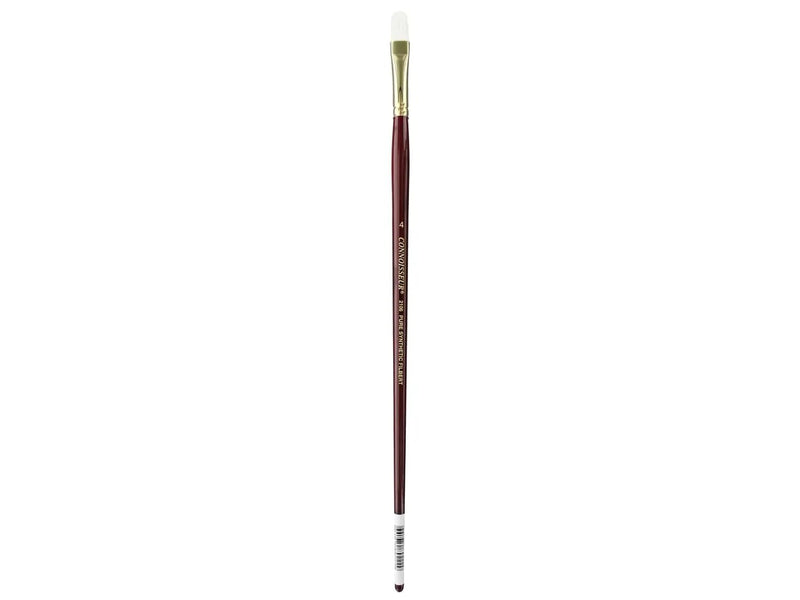 Connoisseur Pure Synthetic Bristle Brush Long Handle - Art Department LLC
