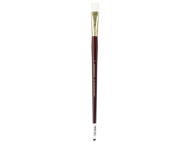 Connoisseur Pure Synthetic Bristle Brush Long Handle - Art Department LLC