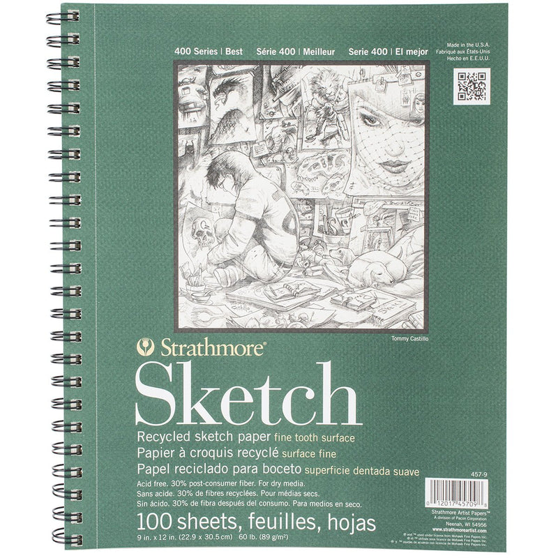 Strathmore 400 Series, Recycled Sketch Pads - Art Department LLC