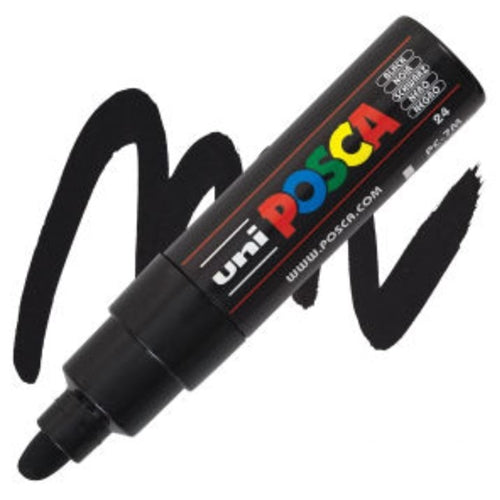 POSCA PC-8K Broad Chisel Paint Marker, Black 076963 - The Home Depot