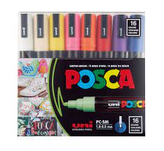POSCA-5m Basic 16cd | Art Department LLC