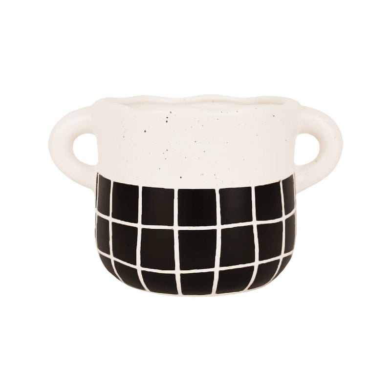 Handmade Black Vase - Art Department LLC