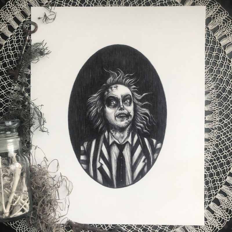 Beetlejuice Fine Art Print - Art Department LLC