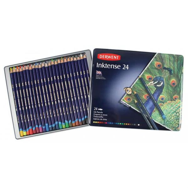 Derwent Inktense Pencil Tin Sets - Art Department LLC