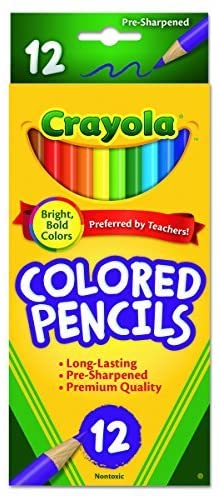 Crayola 12 count Pre-Sharpened Colored Pencils | Crayola