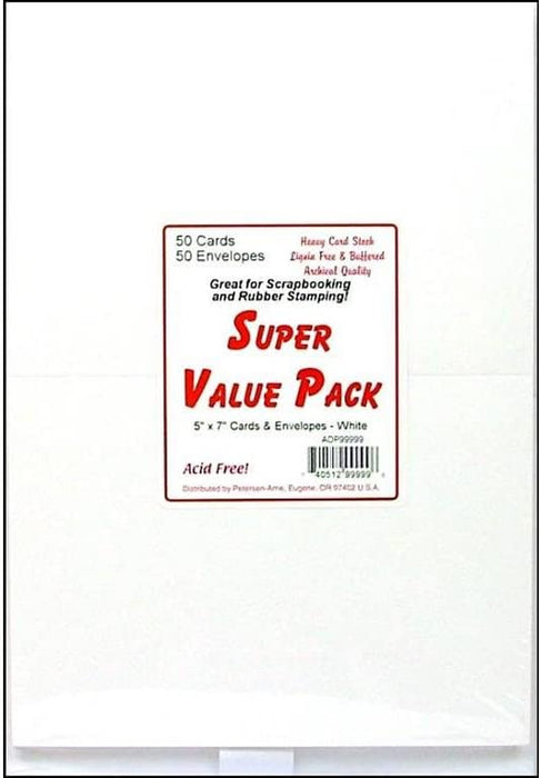 White Card Value Packs