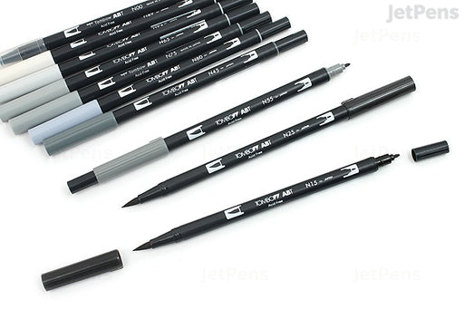 DACO Fine Brush Markers, 60 Dual Brush Pens Art Markers, Fineliner & B –  ToysCentral - Europe