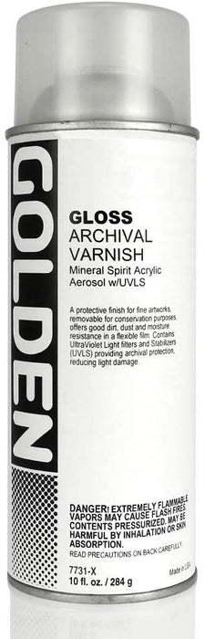 Golden Spray Varnish | Art Department LLC