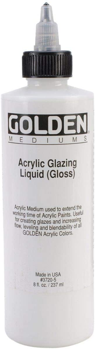 Gloss Glazing Liquid Medium | Golden