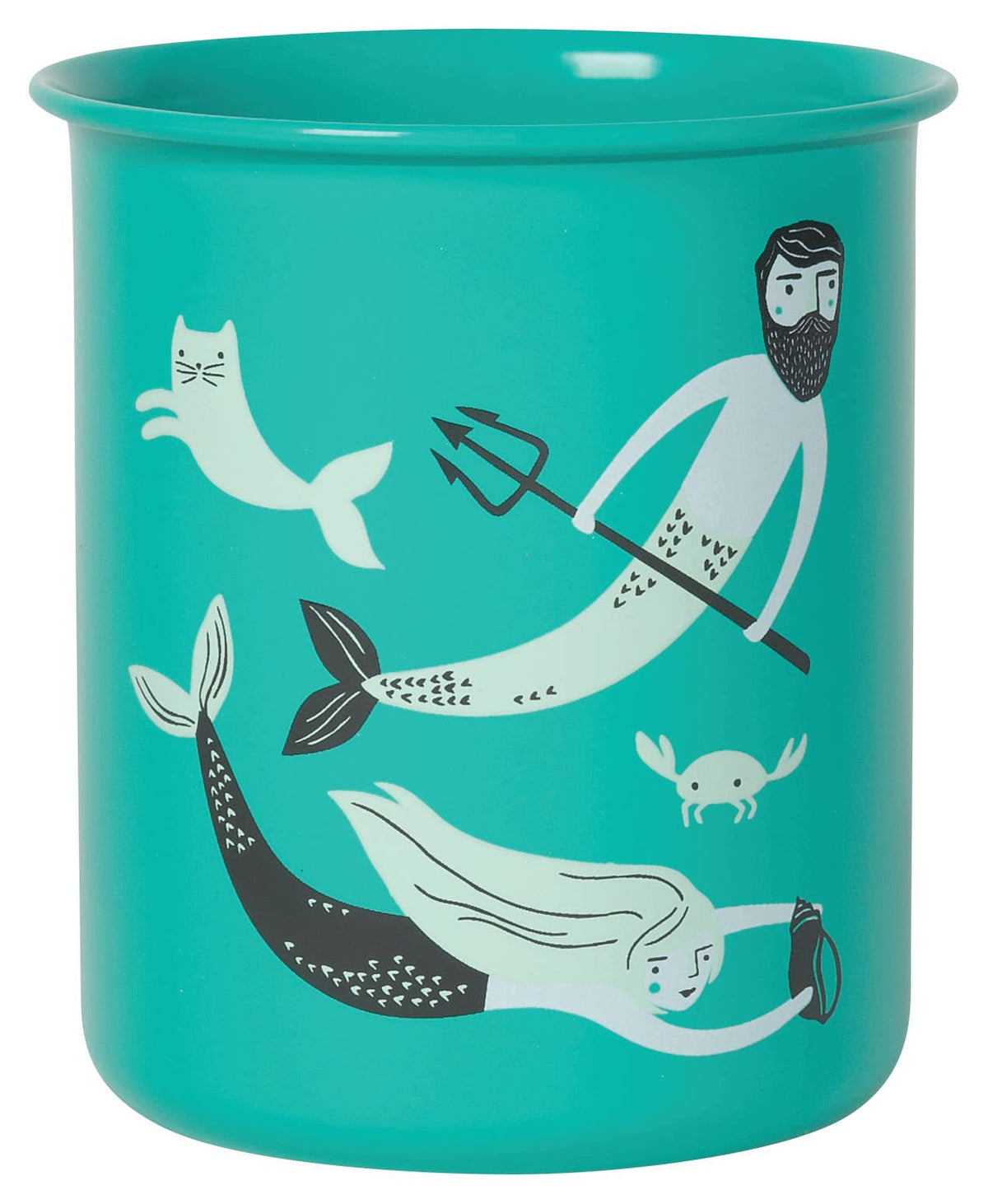 Sea Spell Metal Pencil Cup - Art Department LLC